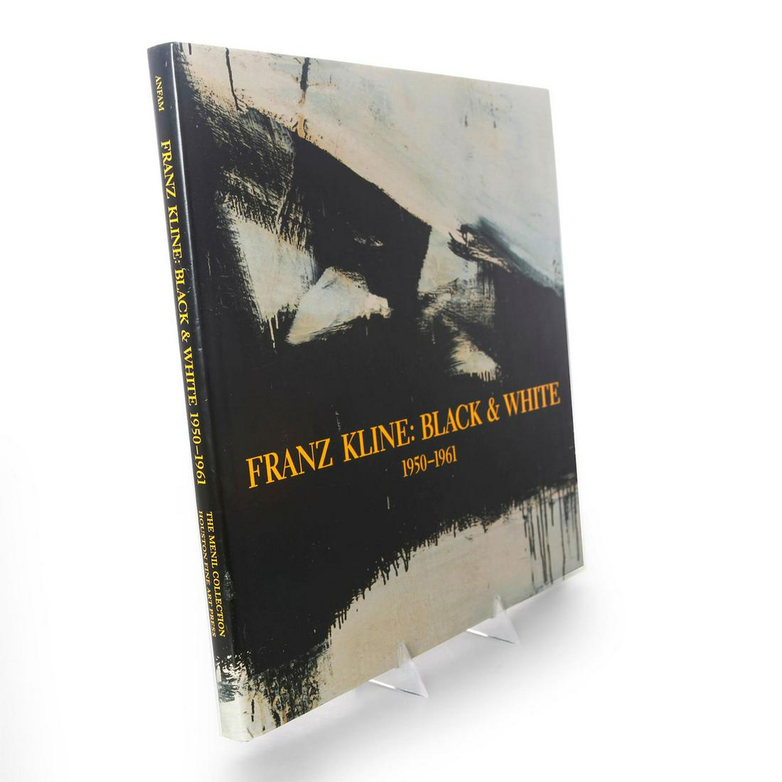 BOOK, FRANZ KLINE BLACK & WHITE 1950-1961: Hard cover 120 pp. Dozens of illustrations. #FranzKline #AbstractArt #Abstract#Painting Issued: 1994 Dimensions: 10.5"L x 11"W Manufacturer: Houston Fine Art Press Country of Origin: United States