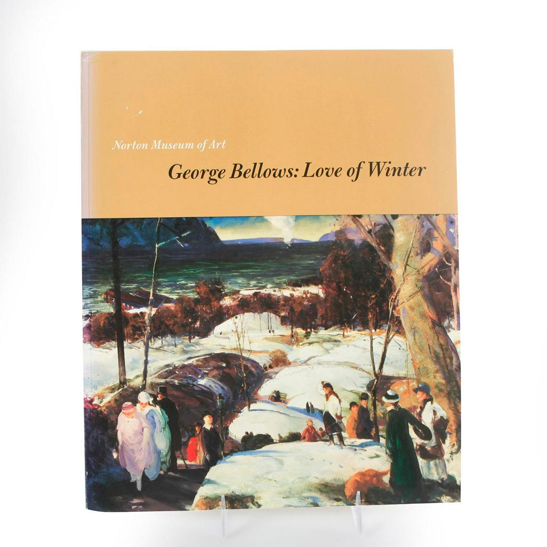 BOOK, GEORGE BELLOWS: LOVE OF WINTER: Soft cover 120 pp. Dozens of illustrations. #GeorgeBellows #AmericanRealism #Expressionism #Cityscapes Issued: 1998 Dimensions: 11"L x 9"W Manufacturer: Norton Museum of Art Country of Origin: United 