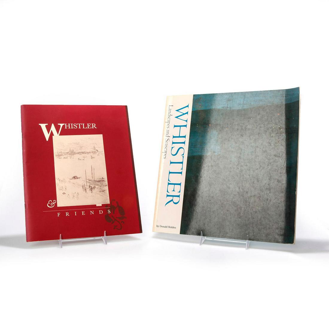 2 BOOKS ON ARTIST JAMES MCNEILL WHISTLER + OTHER (1 of 4)