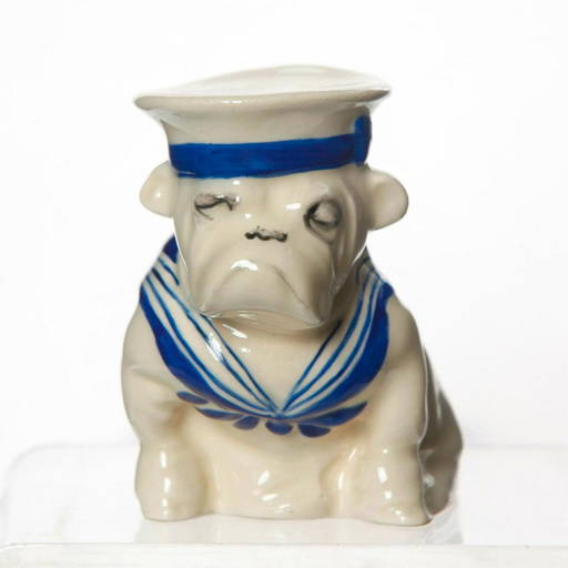ROYAL DOULTON FIGURINE, BULLDOG WEARING SAILOR SUIT, Jul 26, 2020