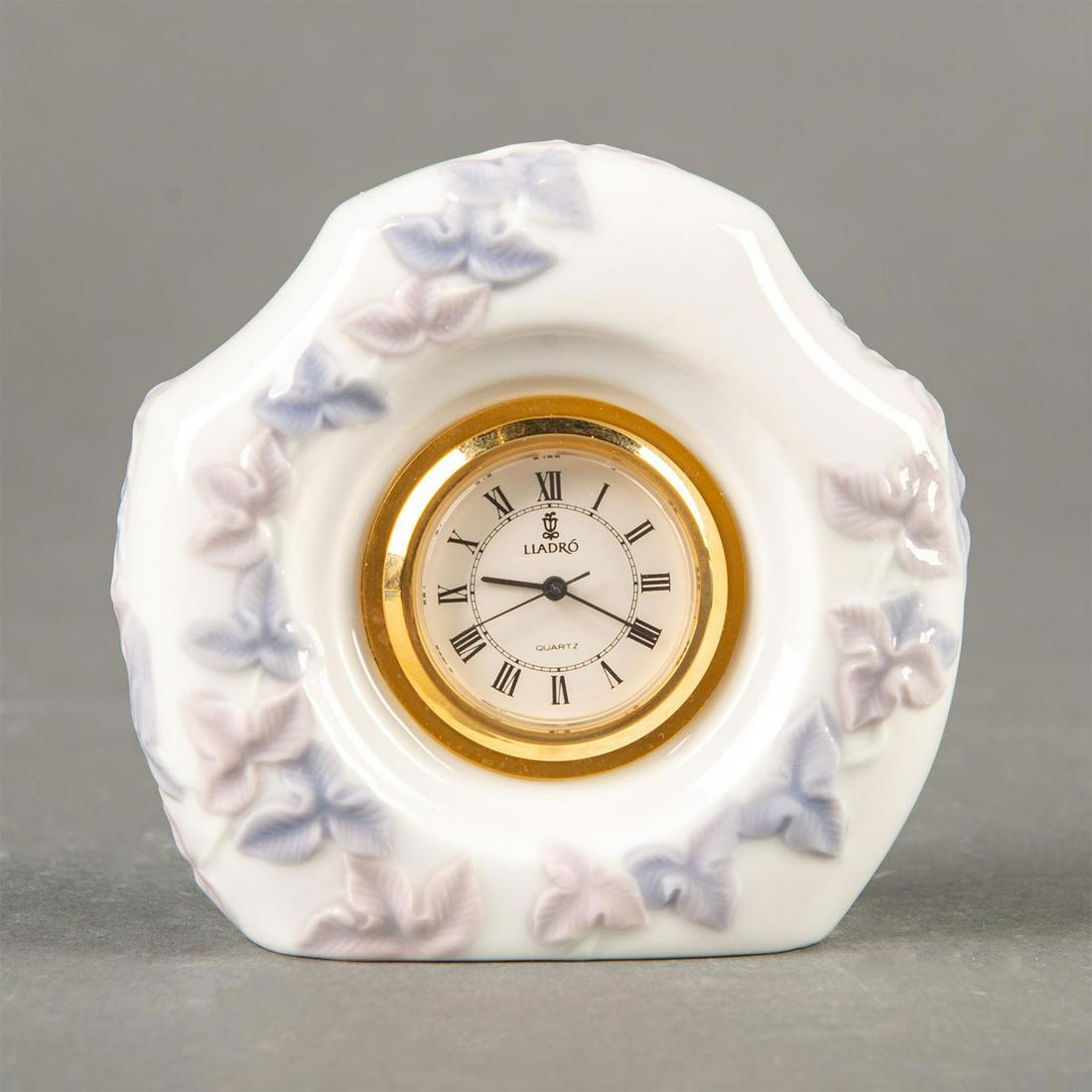 Lladro Small Mantel Quartz Clock, Valencia 01005924 (1 of 3)