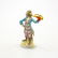 SCHEIBE ALSBACH GERMAN PORCELAIN FIGURINE, HORN PLAYER
