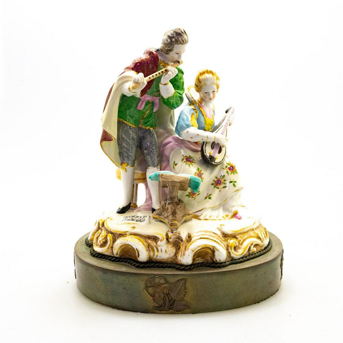 Dresden Style Figure Group, Musical Couple (1 of 7)