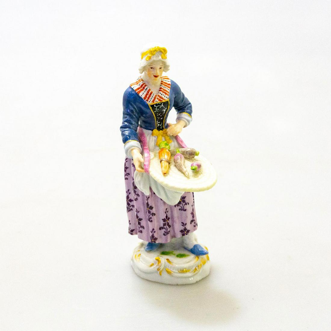 Meissen Figurine, Cris de Paris, The Vegetable Seller (1 of 3)