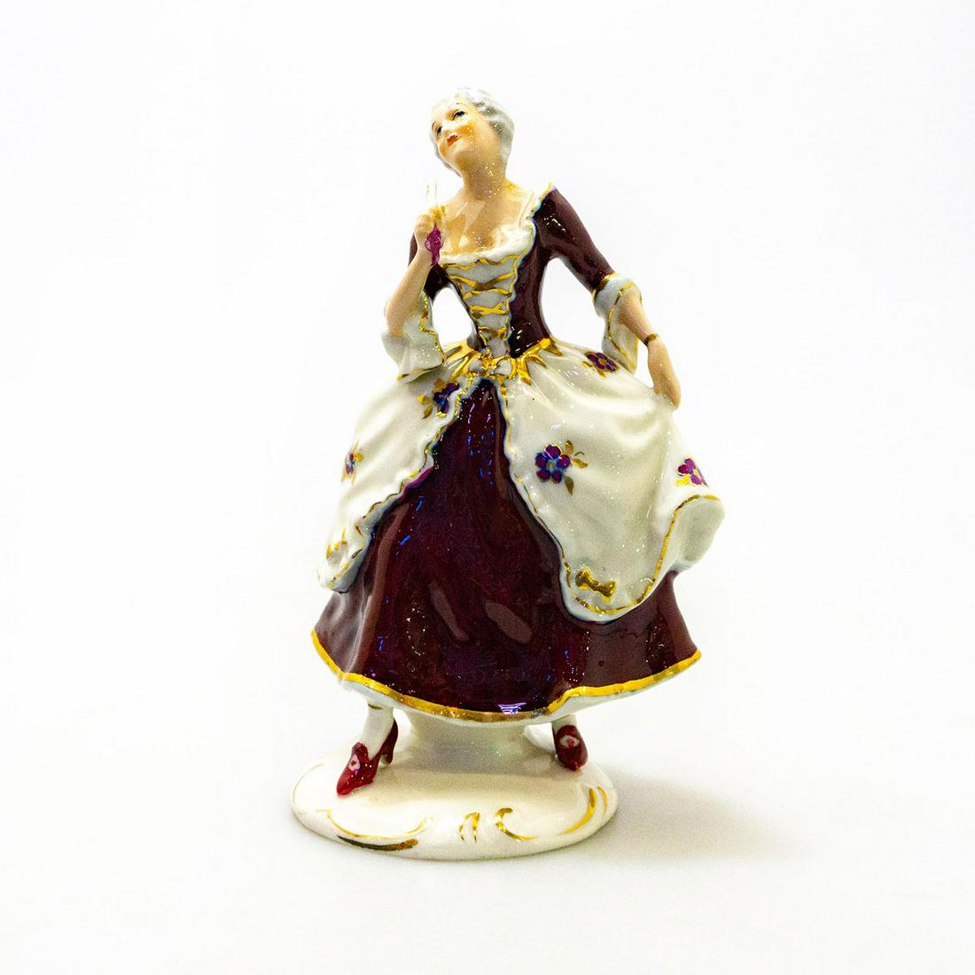 Royal Dux Porcelain Figurine Dancing Woman (1 of 3)