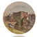 PORCELAINE DE PARIS PLATE, LE PETIT-CHATELET 1780
