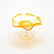 VINTAGE MARIGOLD CARNIVAL GLASS CANDY DISH - 2