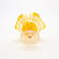VINTAGE MARIGOLD CARNIVAL GLASS CANDY DISH - 3