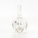 ORREFORS HANDCUT CRYSTAL PERFUME BOTTLE WITH DAUBER