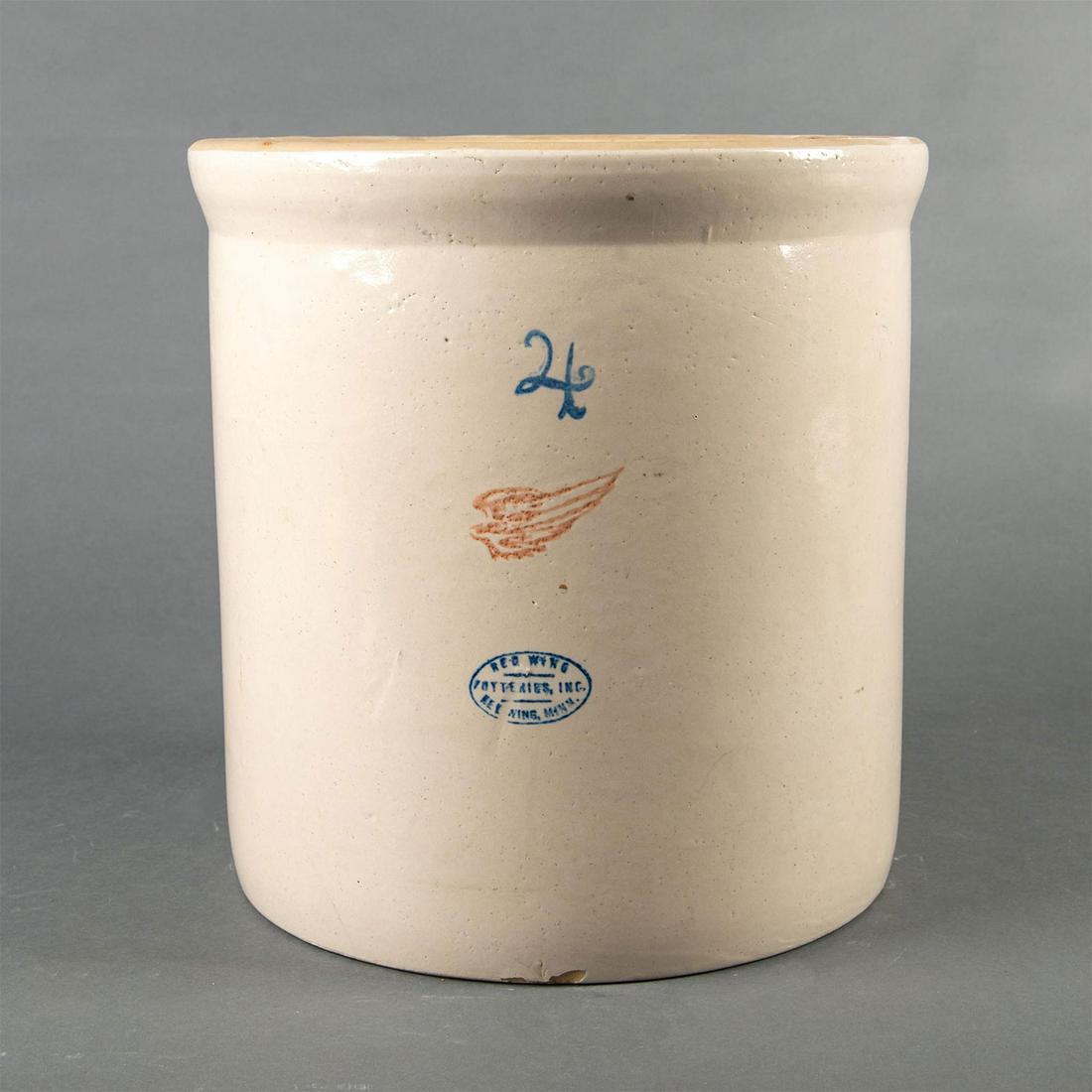 Red Wing Stoneware 4 Gallon Wing Crock (1 of 3)