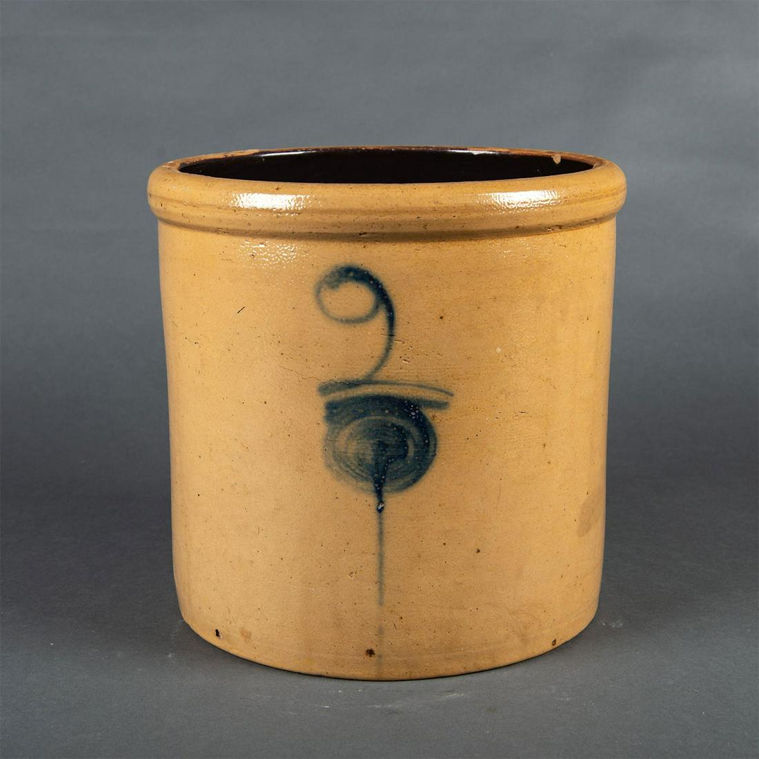 Red Wing Stoneware 2 Gallon Salt Glazed Target Crock (1 of 3)