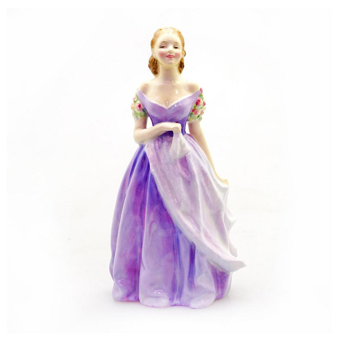 Jacqueline Hn2000 - Royal Doulton Figurine: Harradine Classics. Doulton backstamp. Crazing to body. Artist: Leslie Harradine Issued: 1947 - 1951 Dimensions: 7.25"H Manufacturer: Royal Doulton Country of Origin: England