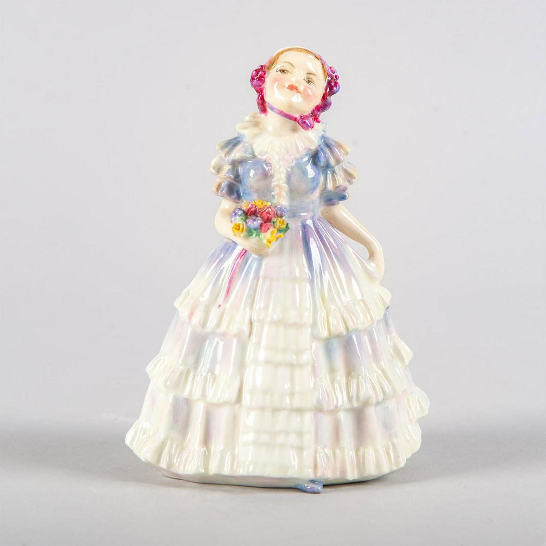 Ruby Hn1725 - Royal Doulton Figurine: Child Classics series. Royal Doulton backstamp. Artist: Leslie Harradine Issued: 1935 - 1949 Dimensions: 5.25"H Country of Origin: England Manufacturer: Royal Doulton