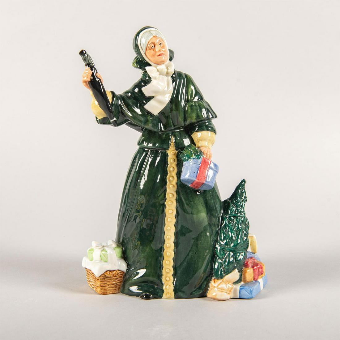 Christmas Parcels Hn2851 - Royal Doulton Figurine: Doulton backstamp. #NAME? Artist: William K. Harper Issued: 1978 - 1982 Dimensions: 9.75"H Country of Origin: England Manufacturer: Royal Doulton