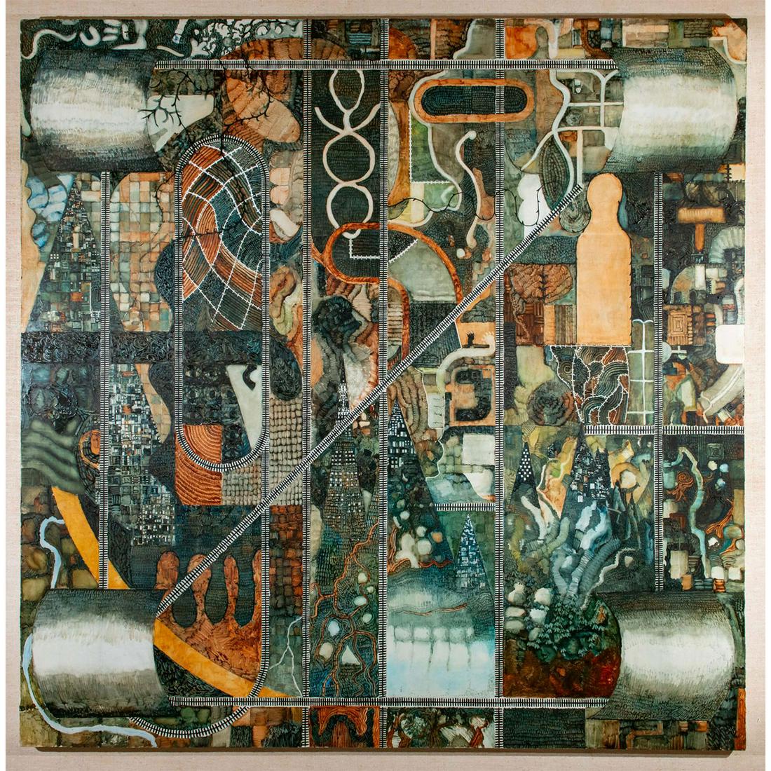 George Mead Moore Oil Painting, Torso (1 of 6)