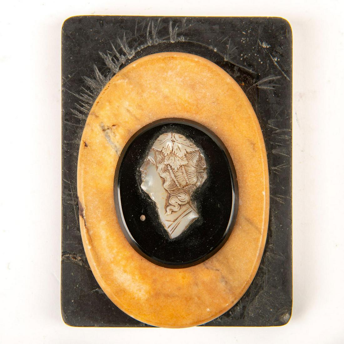 19Th Century Greek Style Portrait Plaque (1 of 4)