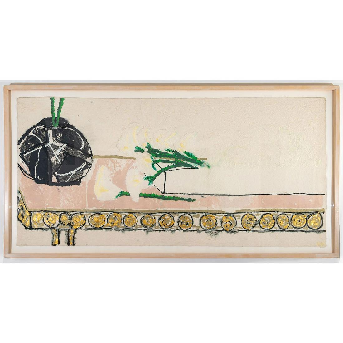 Mary Fisher Textile Arts Print, Box Of Lilies (1 of 6)