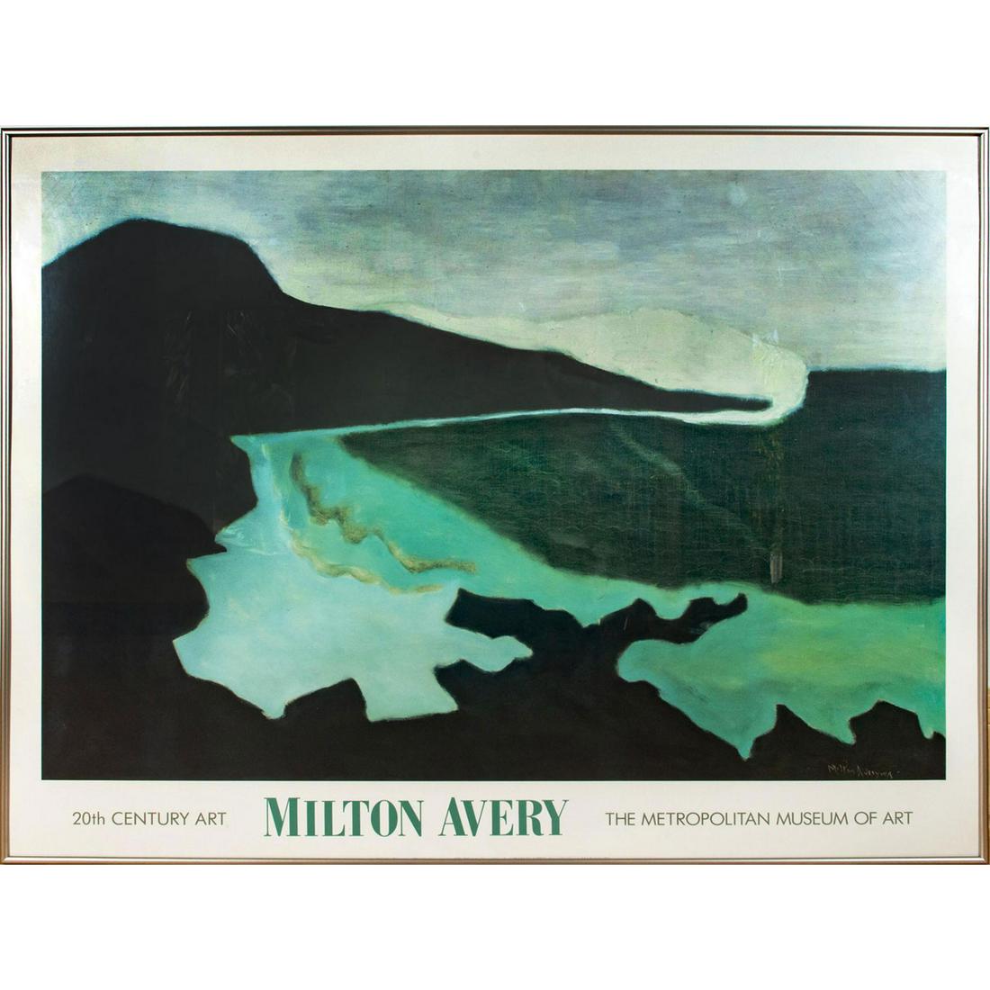 Framed Milton Avery Museum Art Poster (1 of 4)