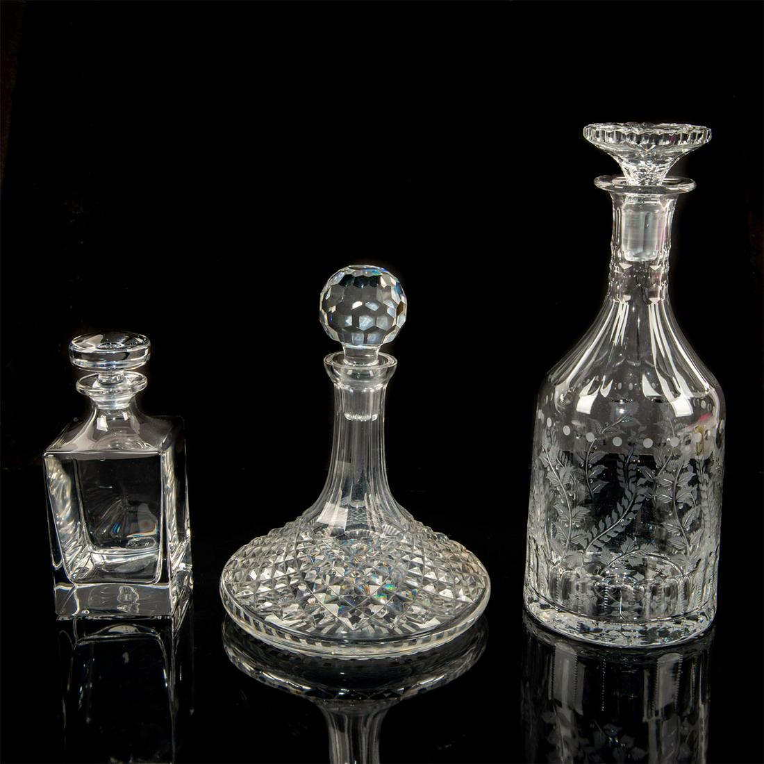 3 piece Waterford Decanters (1 of 5)