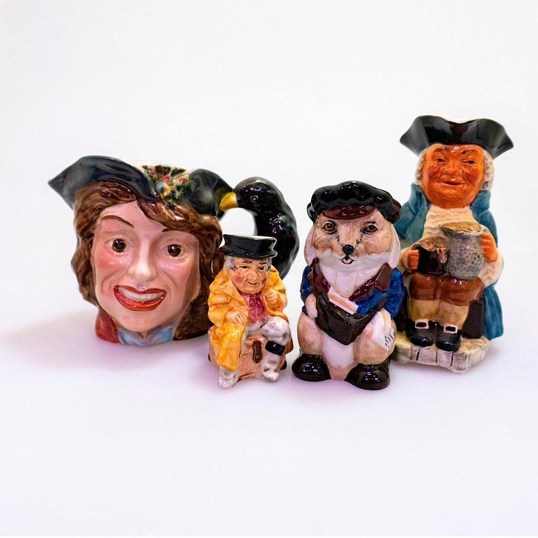 Group of 4 Assorted Character and Toby Jugs (1 of 3)