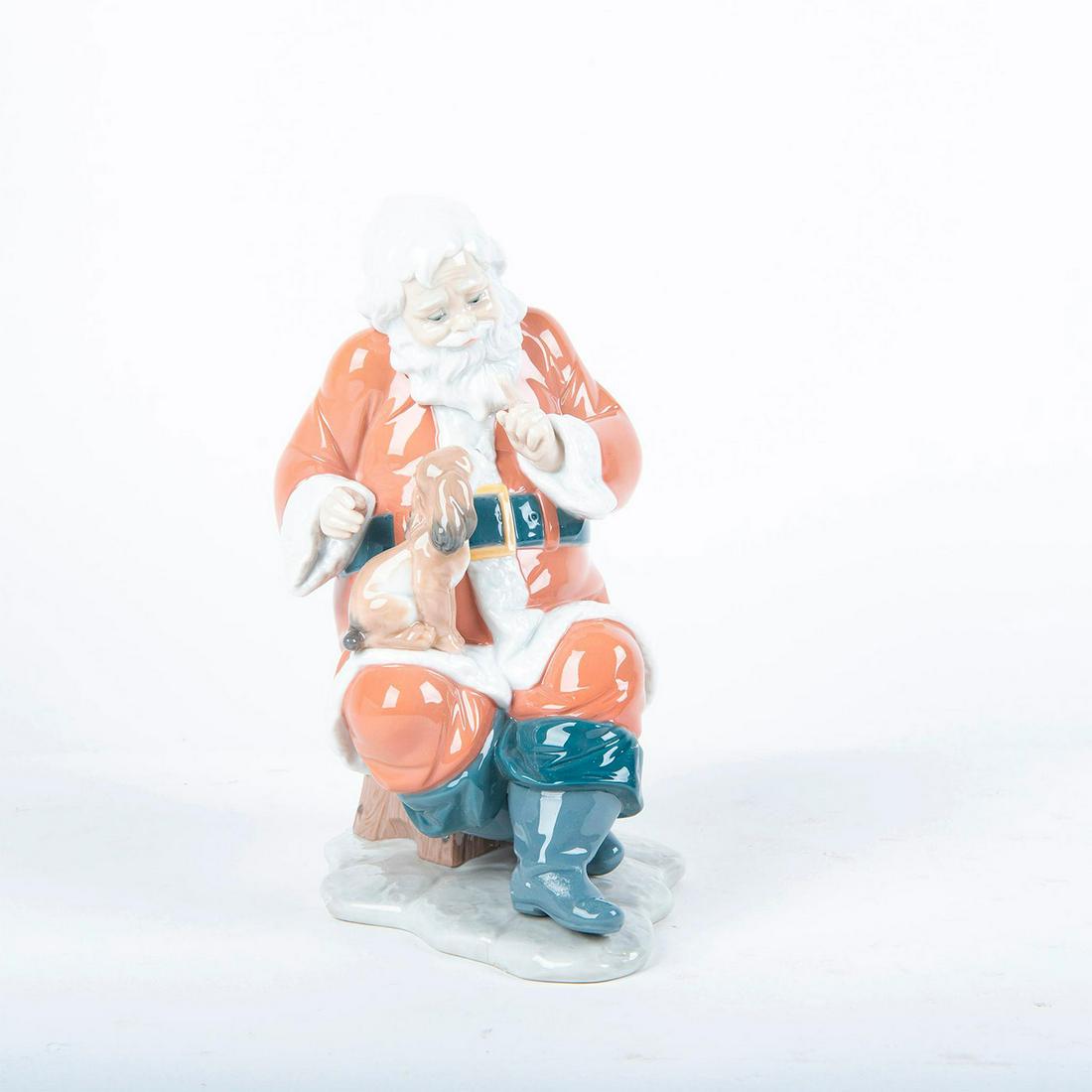 Lladro Porcelain Figurine, Santa'S Little Secret (1 of 3)