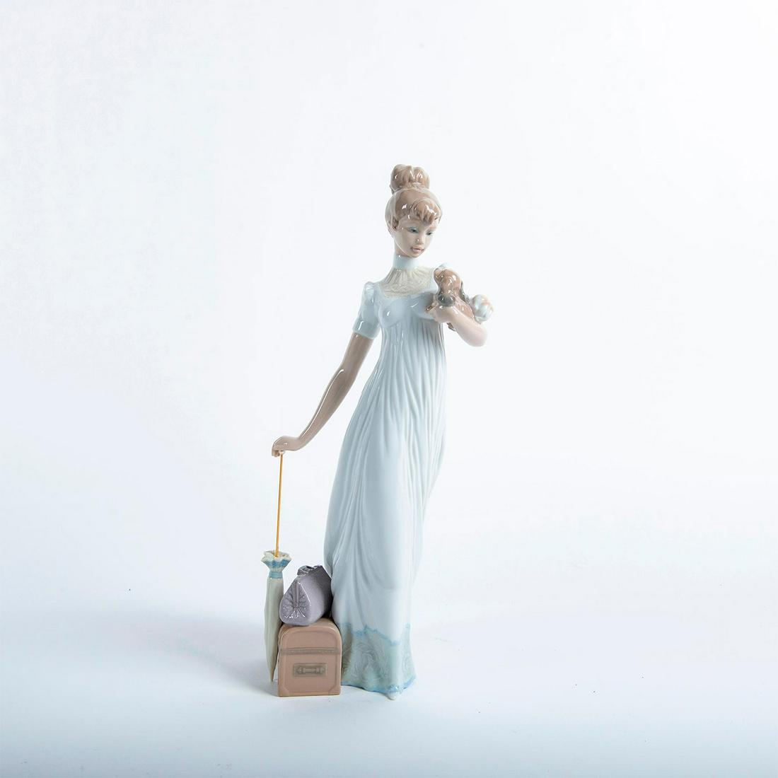 Lladro Porcelain Figurine, Traveling Companions (1 of 3)