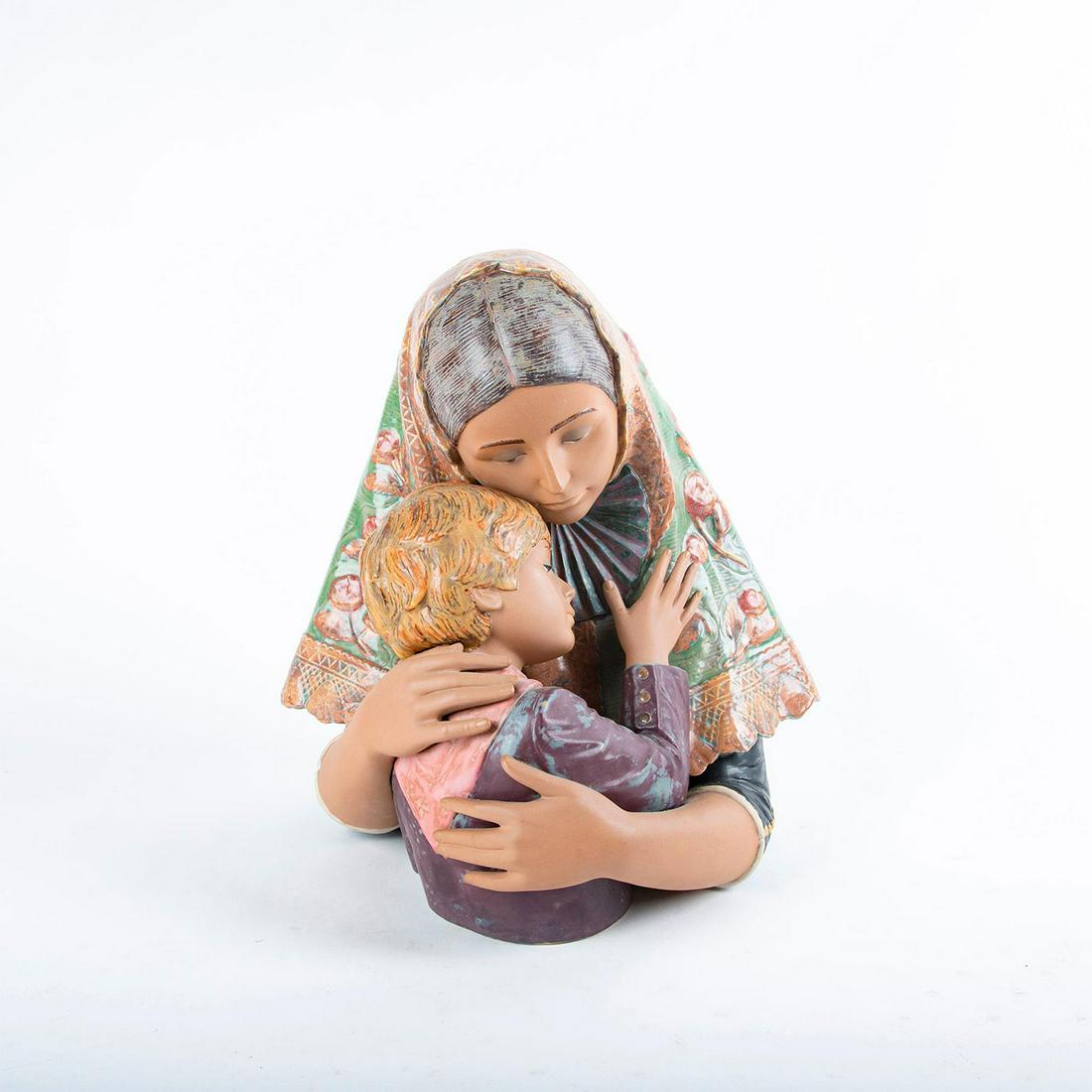 Lladro Porcelain Figurine, Mother In Typical Dress (1 of 3)