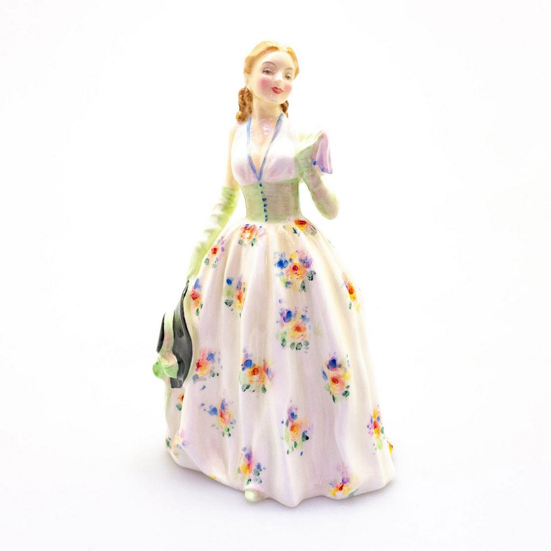 Carolyn HN2112 - Royal Doulton Figurine: Royal Doulton backstamp. In a world where old fashioned values seems to be long gone, a tradition of craftsmanship still lives on in the Royal Doulton studios in which these figures are created. The a