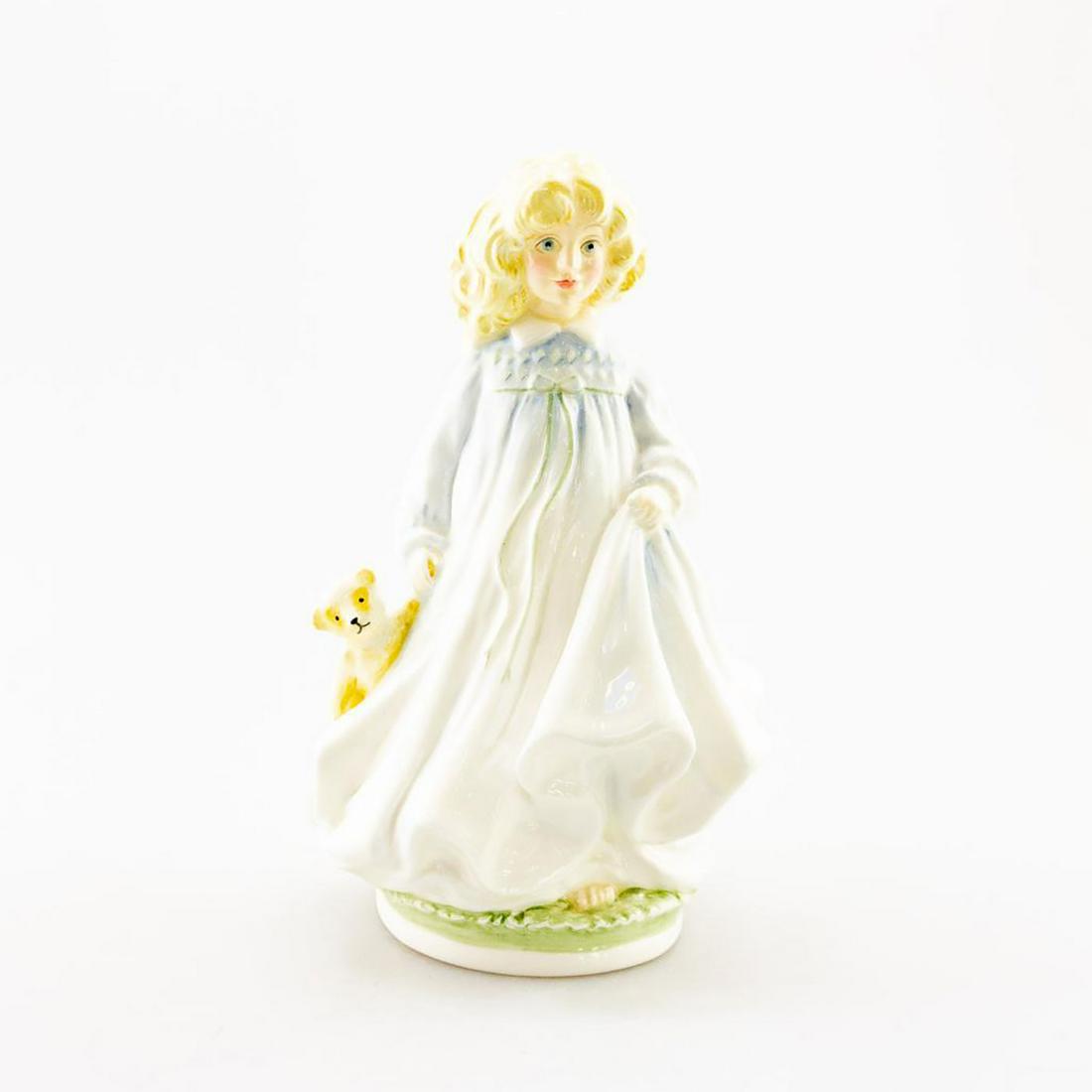 Hope HN3061 - Royal Doulton Figurine: Designed for National Society for the Prevention of Cruelty to Children. Royal Doulton backstamp. Artist: S. Mitchell Issued: 1984 Dimensions: 8.25"H Manufacturer: Royal Doulton
