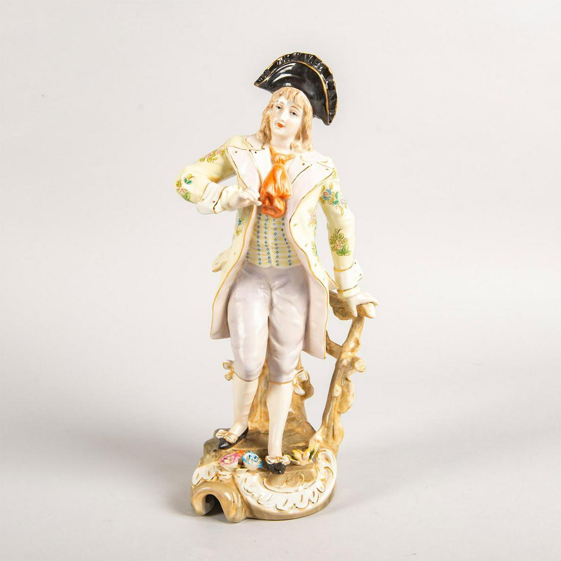 Victorian Man on a Fence (1 of 3)