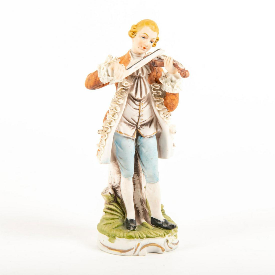 Vintage Ceramic Figurine, Violinist (1 of 4)