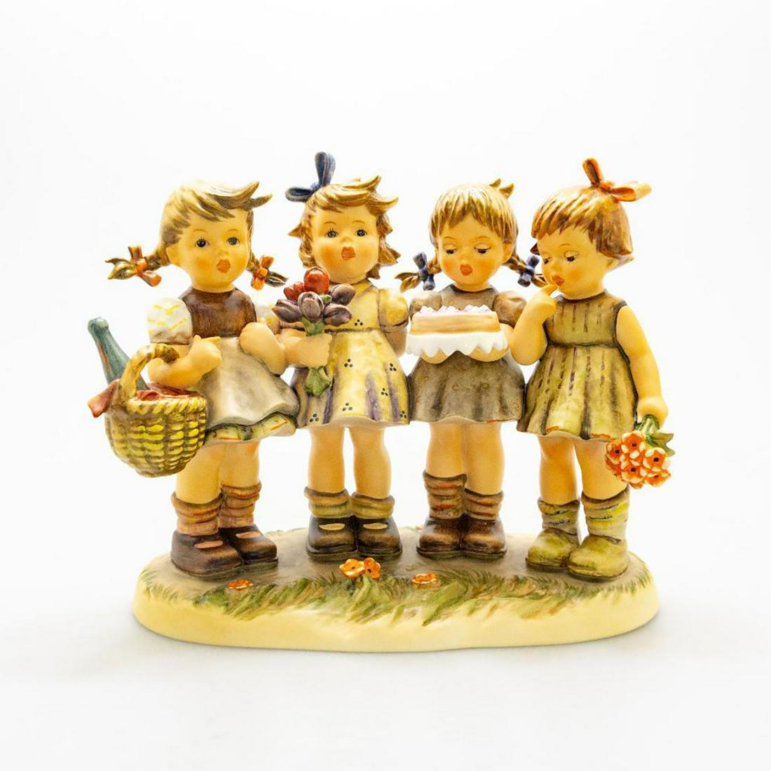 GOEBEL HUMMEL FIGURE, WE WISH YOU THE BEST 600 (1 of 3)