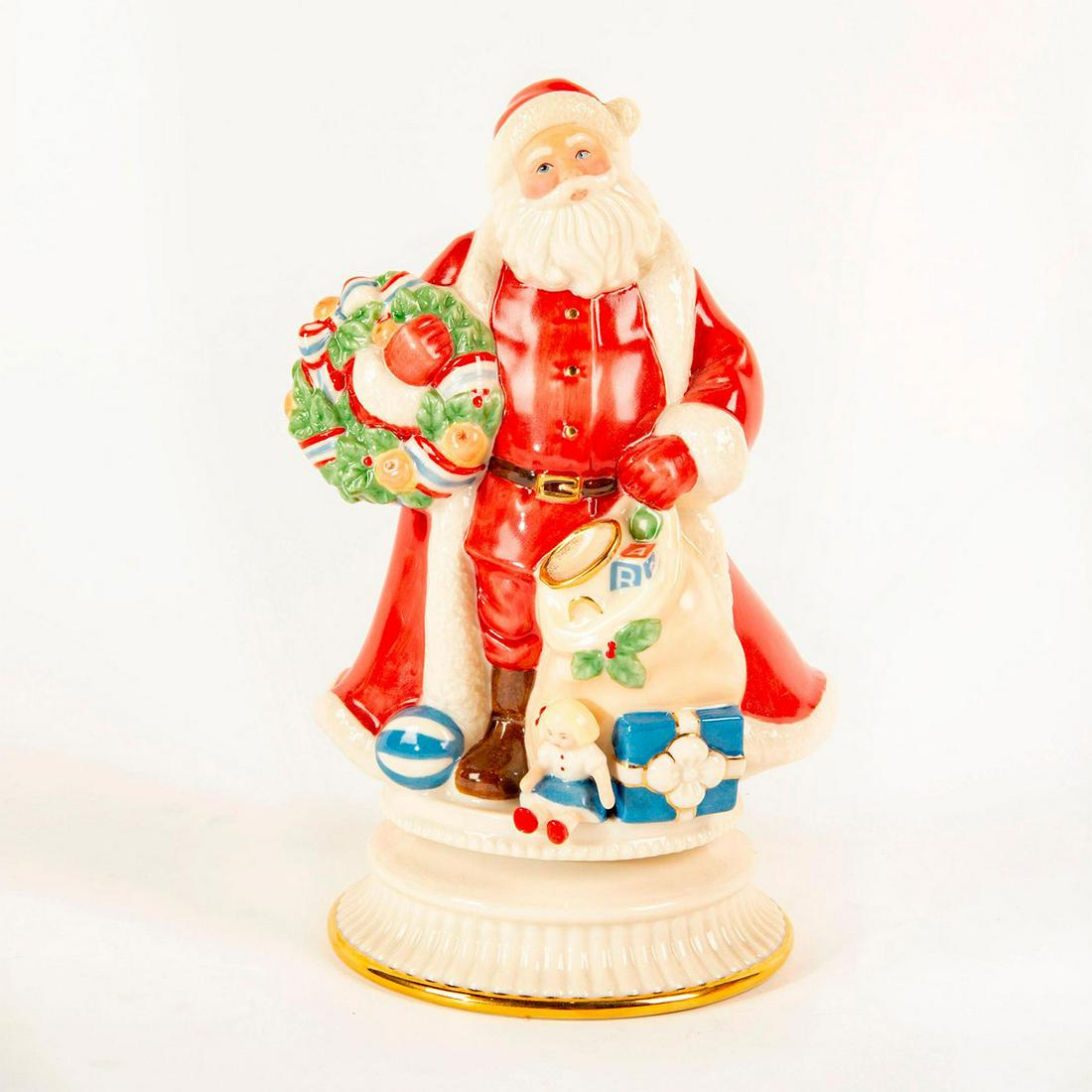 Lenox Musical Figurine, Santa Claus Around The World (1 of 3)