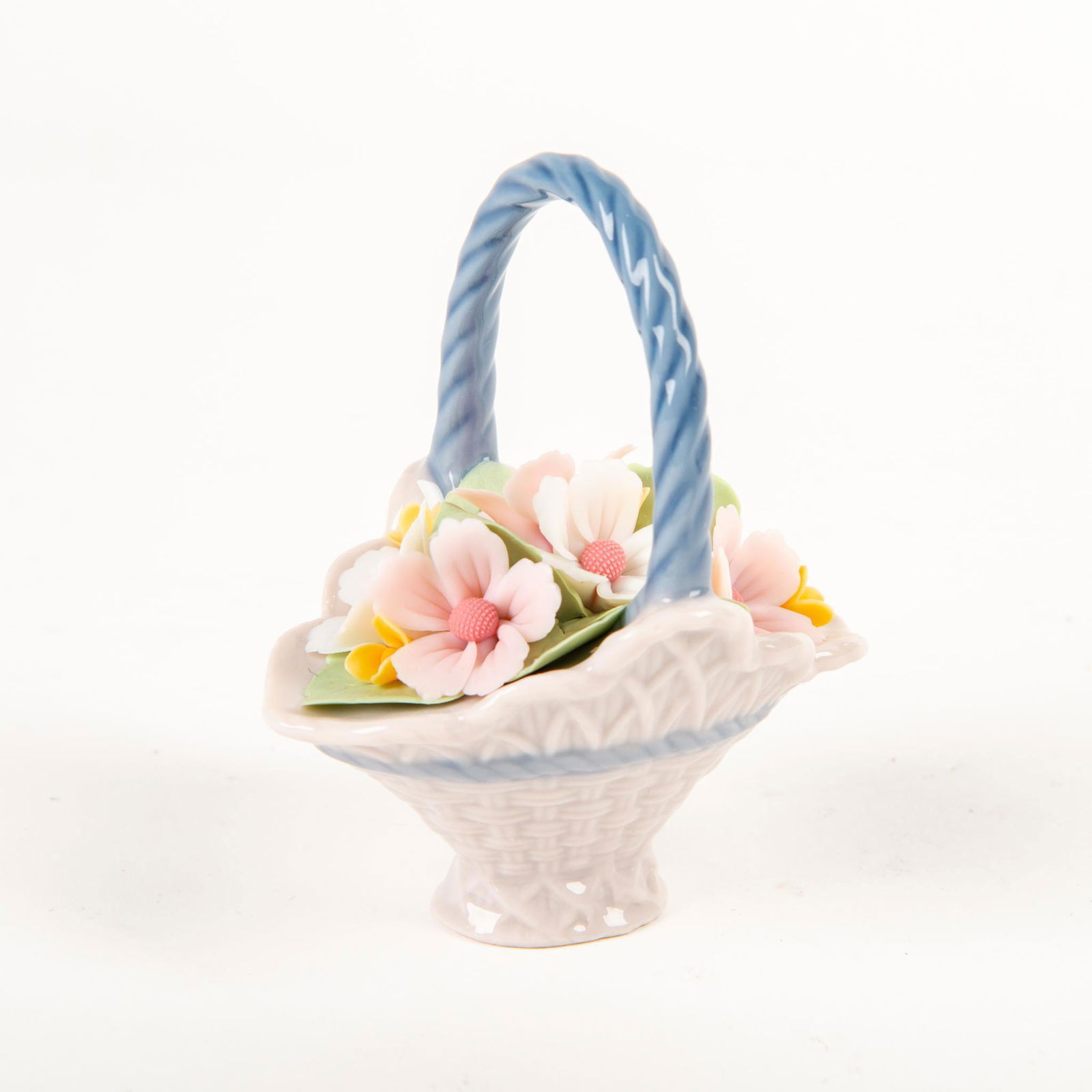 A Basket of Blossoms 01007580 - Lladro Porcelain Figure (1 of 3)