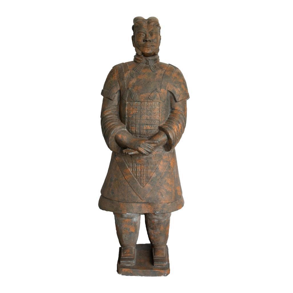 Vintage Lifesize Chinese Terracotta Army Warrior (1 of 9)