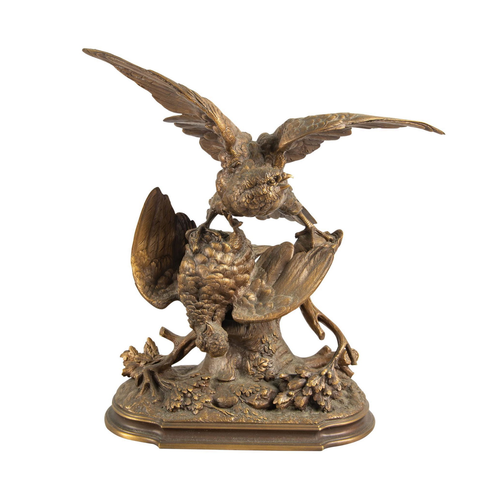 E. Delabrierre Bronze Sculpture Animalier Group (1 of 6)