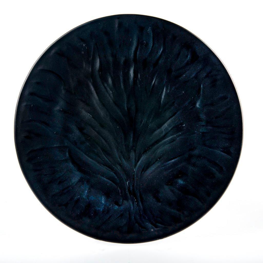 Lalique, Black Crystal Tree Of Life Plate (1 of 5)