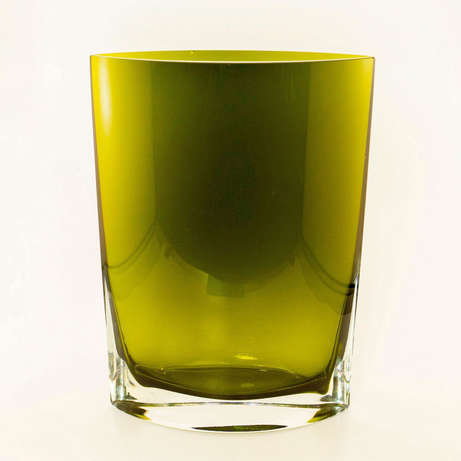 Vintage Mid Century Colored Art Glass Vase (1 of 5)