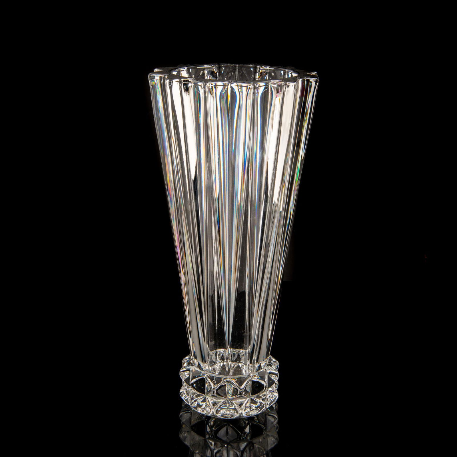 Rosenthal Crystal Glass Blossom Highball Vase (1 of 3)