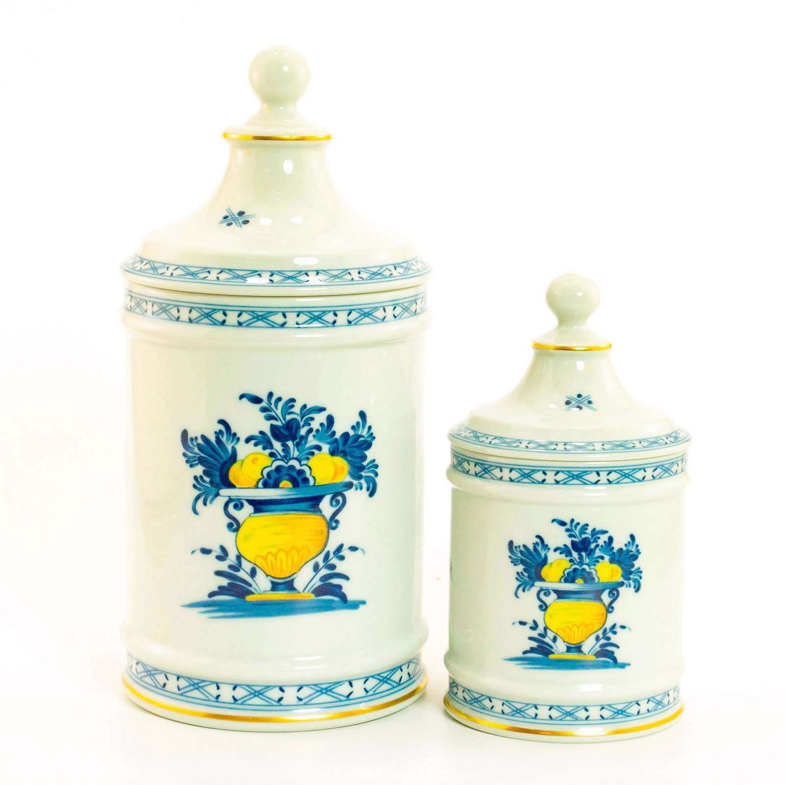 2 Vista Alegre Portugal Viana, Storage Jars with Cover (1 of 11)