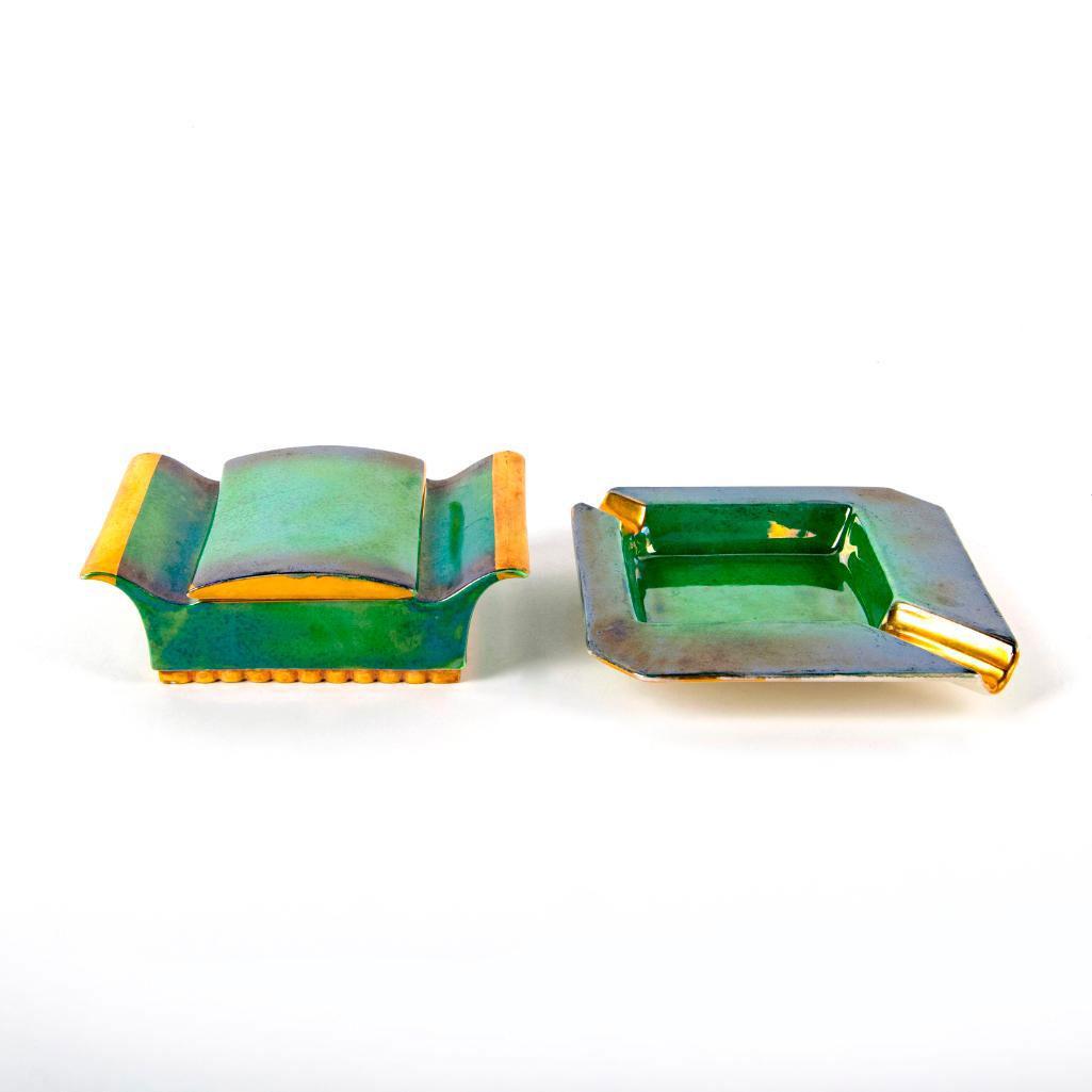 Carlton Ware Bert Royale Art Deco Ashtray and Cigarette (1 of 5)