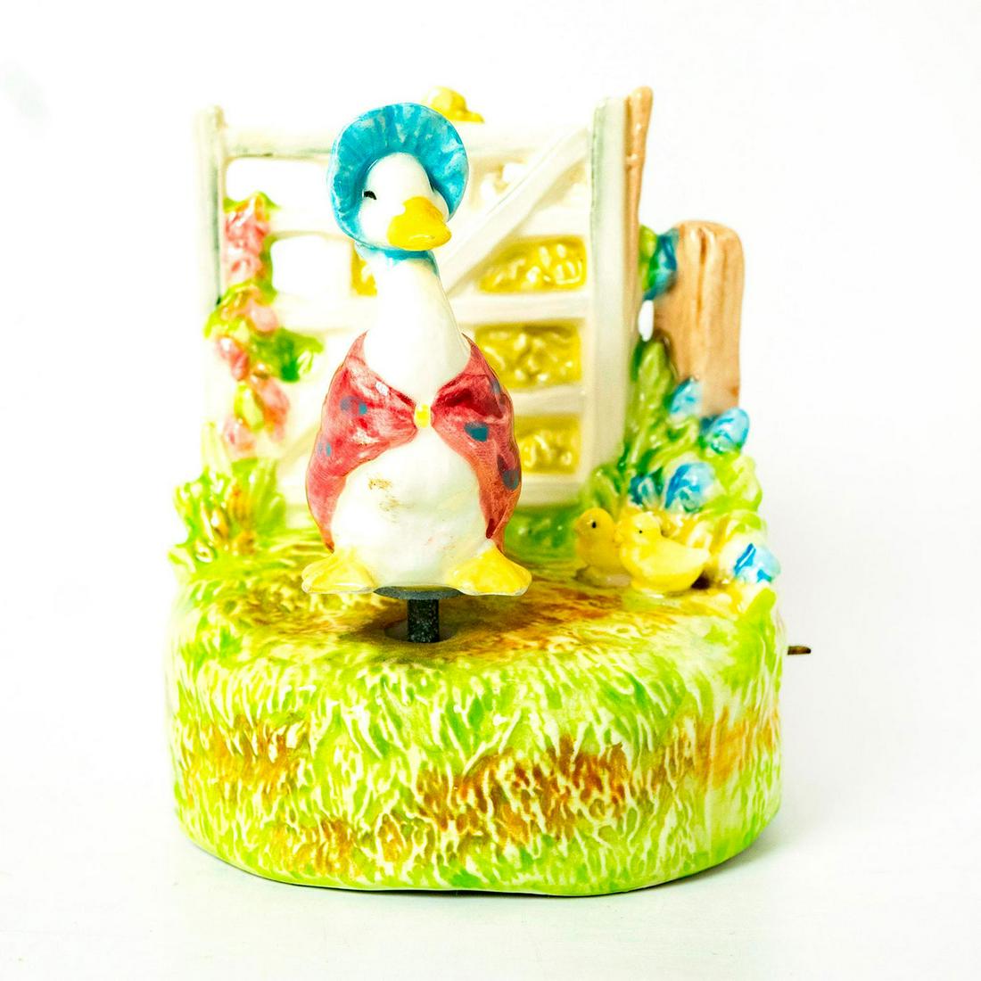 Schmid Music Box, Beatrix Potter, Jemima Puddle - Duck (1 of 3)