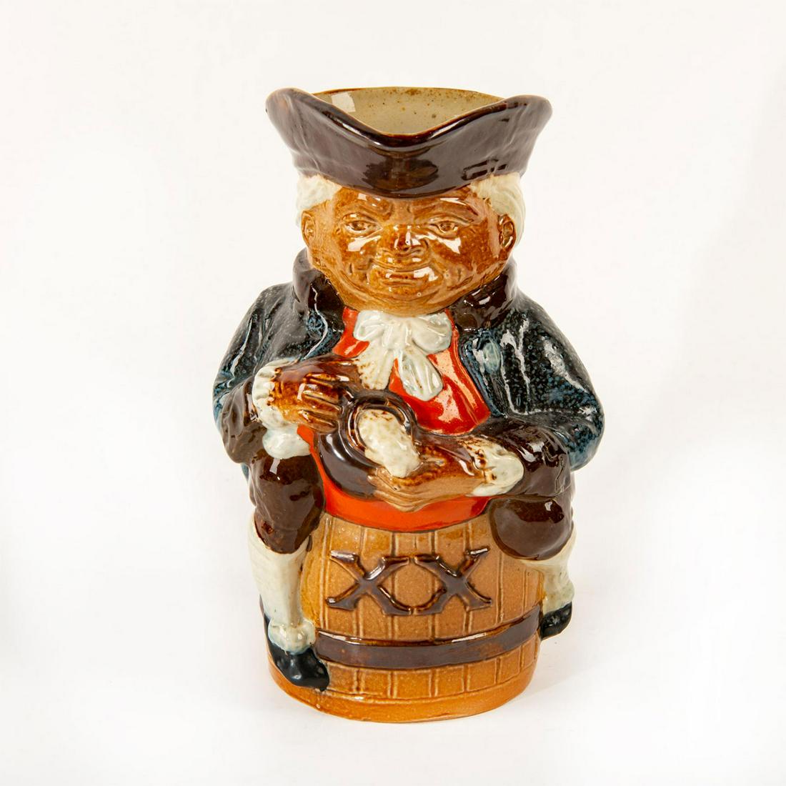 Doulton Lambeth Simeon Toby With Orange Vest, Blue (1 of 3)