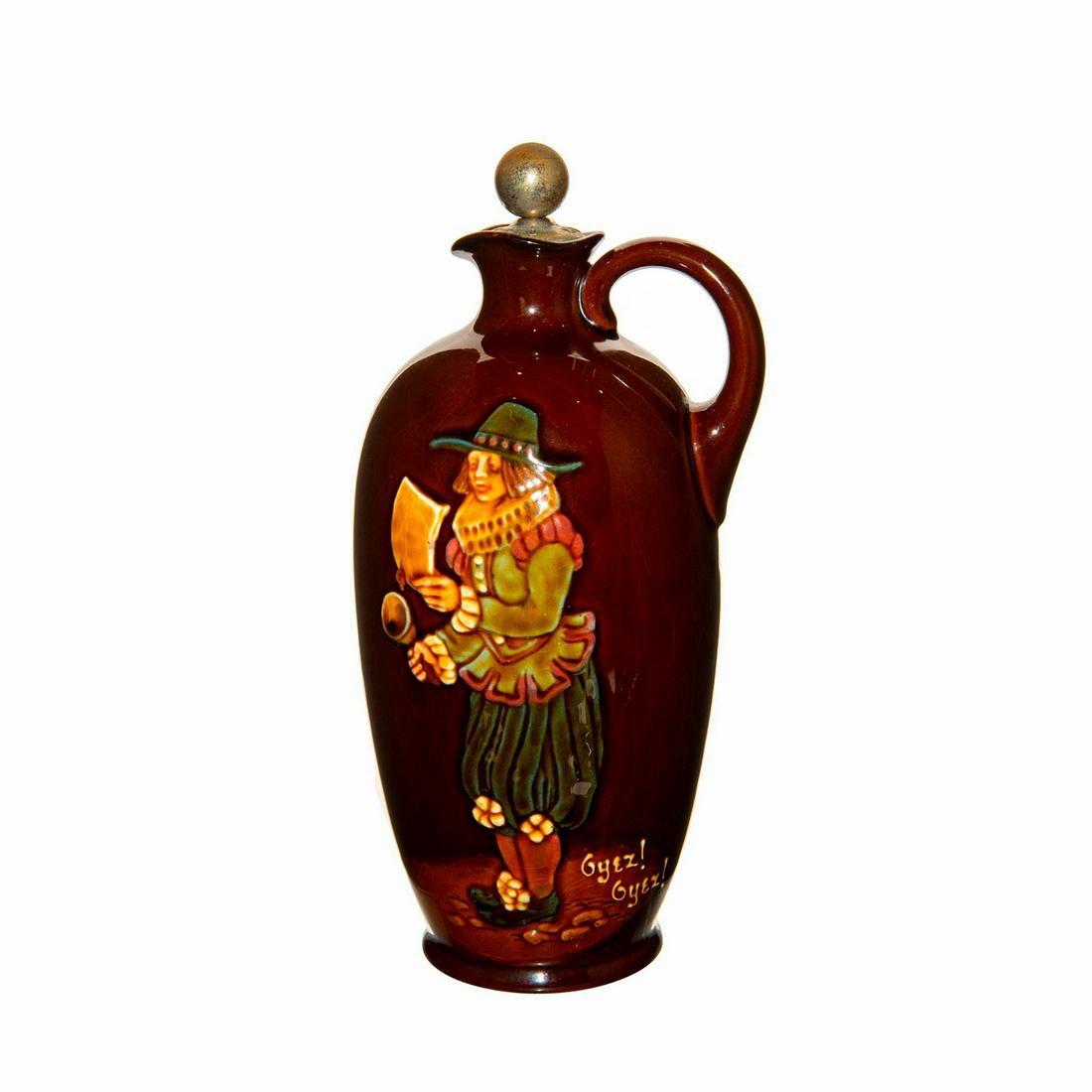 Royal Doulton Kingsware Dewar's Scotch Whisky Bottle (1 of 3)