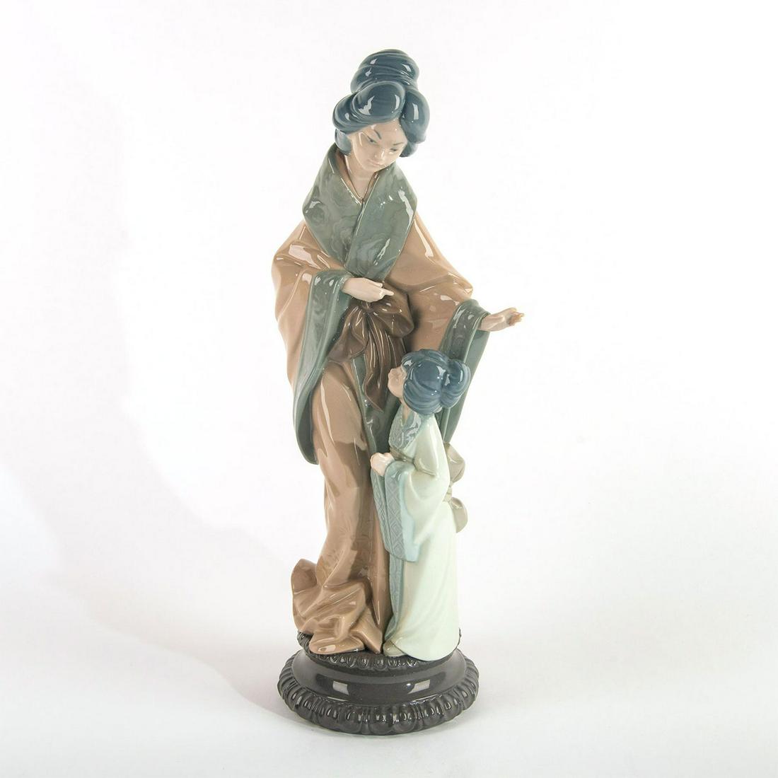 Japanese Mother and Daughter - Nao Porcelain Figure by (1 of 4)