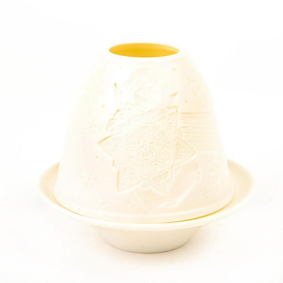 Lladro Porcelain Lithophane, Angel with Star 01017341 (1 of 3)