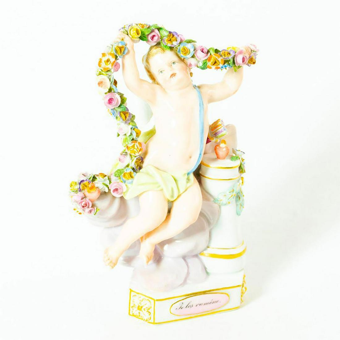 Meissen German Porcelain Figurine Je Les Ramene (1 of 3)