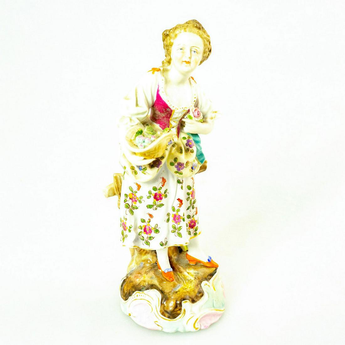 Volkstedt Richard Eckert And Co. Lady Figurine (1 of 3)