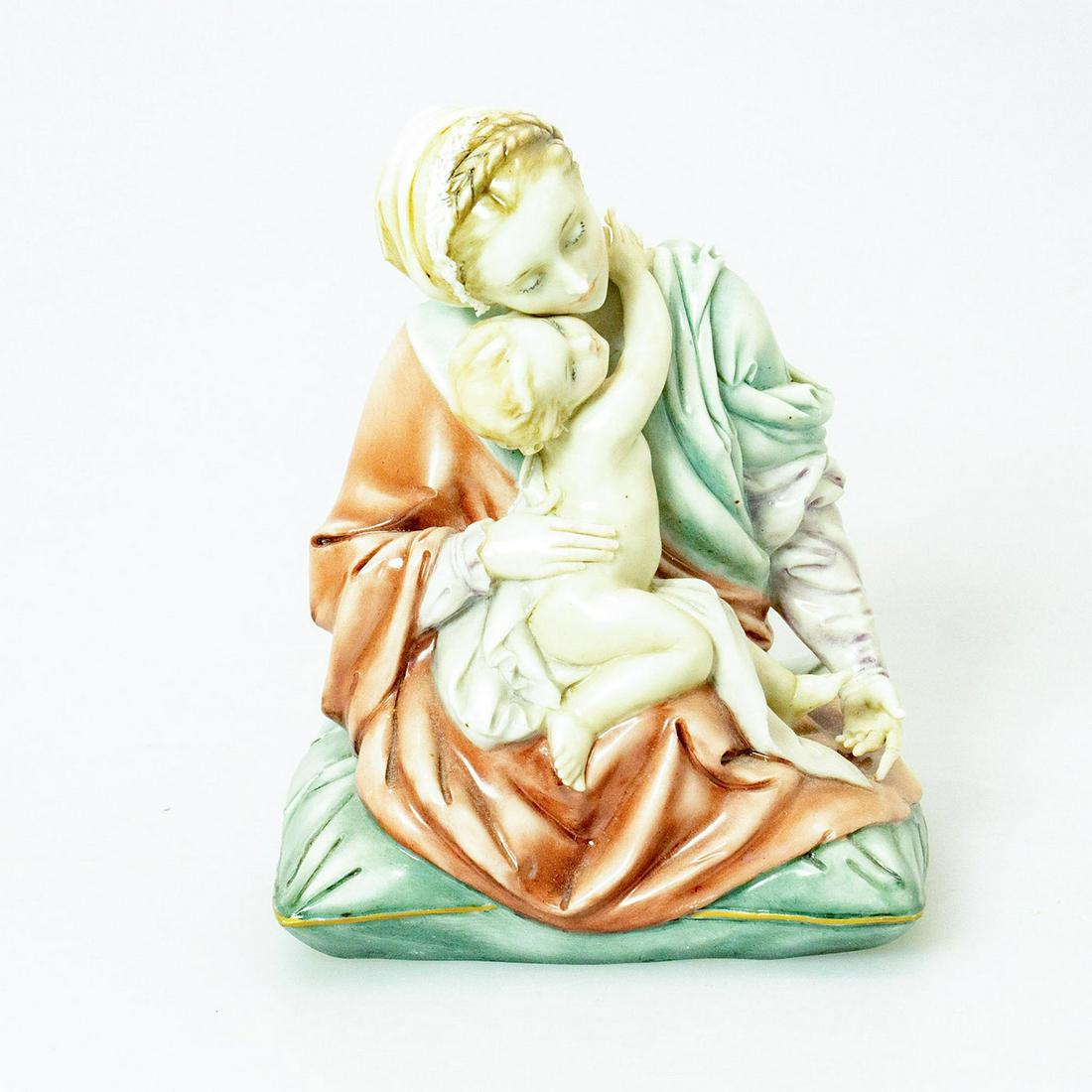 Antonio Borsato Porcelain Figurine, Madonna and Child (1 of 4)