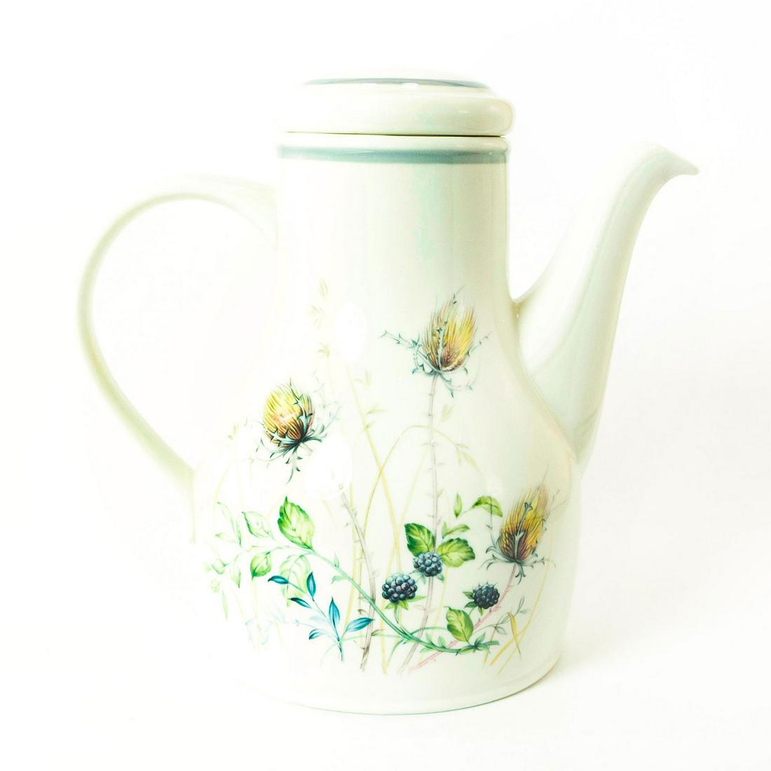 Royal Albert Coffee Pot with Lid, Wild Briar (1 of 4)